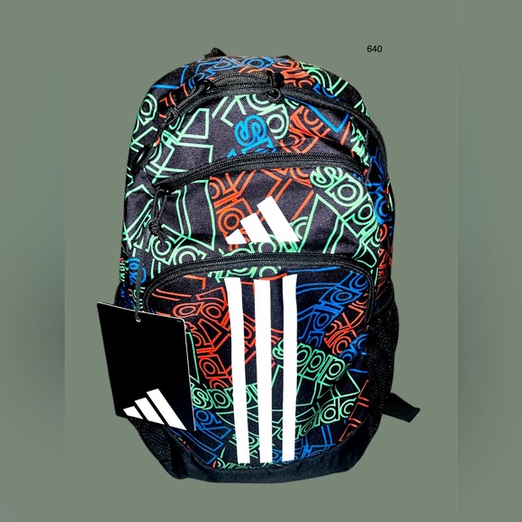 *new* Adidas BTS Originator Outline Bos Toss Backpack - Picture 1 of 7